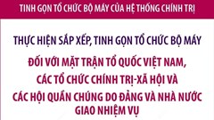 Bộ Nội vụ hướng dẫn sắp xếp các hội cần tinh gọn ở cấp tỉnh