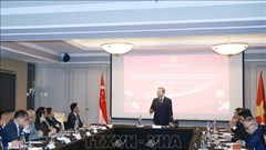 Tổng Bí thư Tô Lâm gặp mặt trí thức kiều bào tại Singapore