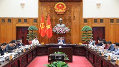 Thủ tướng chủ trì cuộc họp về các dự thảo đề án quan trọng chuẩn bị trình Bộ Chính trị 