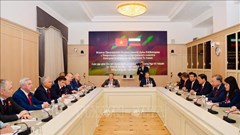 Tổng Bí thư Tô Lâm hội kiến Chủ tịch Duma Quốc gia Liên bang Nga