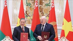 Việt Nam và Belarus thiết lập quan hệ Đối tác chiến lược