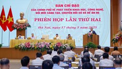 Thủ tướng chủ trì phiên họp Ban Chỉ đạo của Chính phủ về phát triển KHCN, đổi mới sáng tạo, chuyển đổi số và Đề án 06