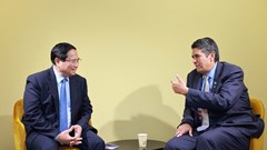 Thủ tướng Phạm Minh Chính gặp Tổng thống Palau và Thủ tướng Quần đảo Solomon