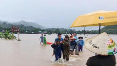 Thái Nguyên thiệt hại nặng do mưa lũ