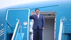 Thủ tướng lên đường dự Hội nghị WEF 16 Thiên Tân và làm việc tại Trung Quốc