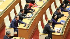  Quốc hội chính thức quyết định ngày bầu cử đại biểu Quốc hội khóa XVI là 15.3.2026