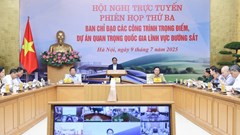 Thủ tướng chủ trì Hội nghị về các công trình, dự án đường sắt