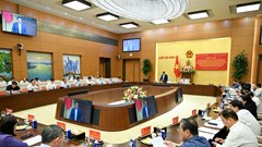 Tổ công tác Bộ Chính trị làm việc với Ban Thường vụ Đảng ủy Quốc hội, Chính phủ