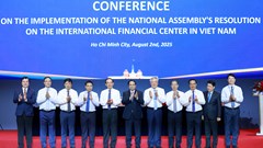 Thủ tướng chủ trì Hội nghị triển khai Nghị quyết của Quốc hội về Trung tâm tài chính quốc tế