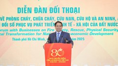 Phải xây dựng văn hóa phòng cháy, chữa cháy, phòng chống thiên tai