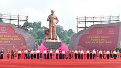 Tổng Bí thư Tô Lâm dự lễ khánh thành Tượng đài "Bác Hồ ở Tân Trào"