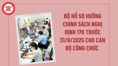 Người đã được bố trí công việc mới có được hưởng chính sách Nghị định 178 không?