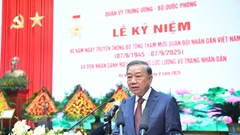 Phát biểu của Tổng Bí thư Tô Lâm tại Lễ kỷ niệm 80 năm Ngày truyền thống Bộ Tổng Tham mưu QĐND Việt Nam