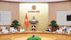 Chính phủ thảo luận về 11 dự án luật, nghị quyết quan trọng chuẩn bị trình Quốc hội