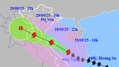 Thường trực Ban Bí thư chỉ đạo ứng phó bão số 10
