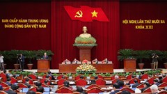 Ngày làm việc thứ nhất Hội nghị lần thứ 13 Ban Chấp hành Trung ương Đảng khóa XIII