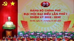 Đại hội đại biểu Đảng bộ Chính phủ lần thứ I, nhiệm kỳ 2025 - 2030 họp phiên trù bị