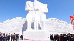 Tổng Bí thư Tô Lâm và phu nhân dự khánh thành Công viên Hữu nghị Lào - Việt Nam