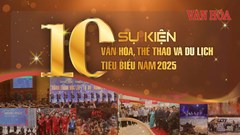 10 sự kiện Văn hóa, Thể thao và Du lịch tiêu biểu năm 2025