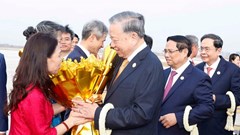 Tổng Bí thư Tô Lâm bắt đầu chuyến thăm cấp Nhà nước tới Vương quốc Campuchia