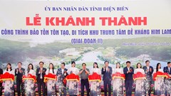 Thủ tướng dự khánh thành tôn tạo di tích đề kháng Him Lam