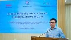Đào tạo AI cấp cao cho lãnh đạo các cơ quan báo chí 