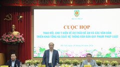Thủ tướng chỉ đạo tăng cường truyền thông việc tổ chức thực hiện tổng rà soát hệ thống văn bản quy phạm pháp luật