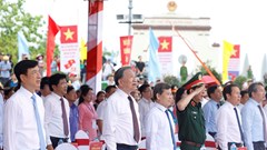 Tổng Bí thư, Chủ tịch nước Tô Lâm dự Lễ Thượng cờ “Thống nhất non sông”