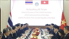 Tổng Bí thư, Chủ tịch nước Tô Lâm hội đàm với Thủ tướng Thái Lan Anutin Charnvirakul