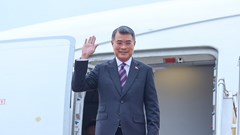Thủ tướng Lê Minh Hưng lên đường dự Hội nghị Cấp cao kỷ niệm 35 năm quan hệ ASEAN-Nga