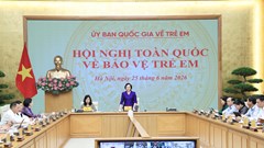 Xác định bảo vệ trẻ em là nhiệm vụ ưu tiên trong chiến lược phát triển con người Việt Nam