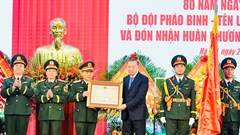 Tổng Bí thư, Chủ tịch nước Tô Lâm dự Lễ kỷ niệm 80 năm Ngày truyền thống Bộ đội Pháo binh - Tên lửa