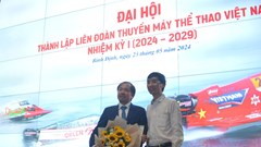 Ông Trần Việt Anh giữ chức Chủ tịch Liên đoàn Thuyền máy thể thao Việt Nam