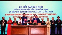 Bình Định và Thái Lan ký kết hợp tác đầu tư phát triển 