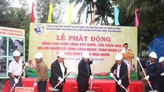 Bình Định đồng loạt khởi công xóa nhà tạm, nhà dột nát