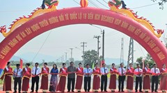 Khánh thành dự án xây dựng tuyến đương nối từ quốc lộ 19 đến Khu công nghiệp Becamex VSIP Bình Định