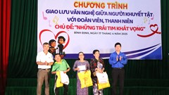  Lan tỏa yêu thương, tiếp thêm nghị lực cho người khuyết tật