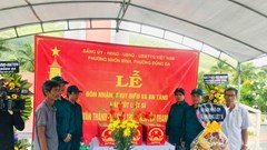 Bình Định truy điệu, an táng 3 hài cốt liệt sĩ hy sinh tại chiến trường Campuchia