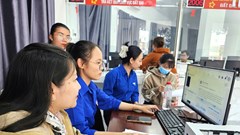Lan tỏa thông tin Ngày hội non sông qua mạng xã hội
