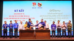 Thắt chặt tình đoàn kết thanh niên Việt Nam - Lào - Campuchia