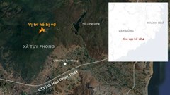 Lâm Đồng: Nước lũ đổ về bất ngờ trong đêm do nghi vỡ đập, ba người bị cuốn trôi