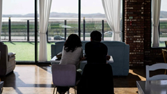 Quán cà phê hiếm hoi ở biên giới Hàn Quốc - Triều Tiên thu hút du khách