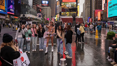 Thành phố New York (Mỹ) vắng bóng du khách quốc tế