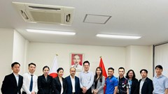 Chủ nhiệm Ủy ban Nhà nước về người Việt Nam ở nước ngoài Nguyễn Trung Kiên gặp gỡ cộng đồng người Việt Nam tại Nhật Bản