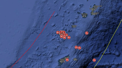 Hàng trăm trận động đất trong 5 ngày liên tiếp làm rung chuyển chuỗi đảo Nhật Bản