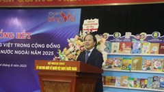 Gìn giữ, phát huy ngôn ngữ và văn hóa dân tộc trong cộng đồng người Việt Nam ở nước ngoài