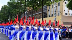 Đường phố ngập tràn khí thế diễu binh, diễu hành kỷ niệm 80 năm Quốc khánh 