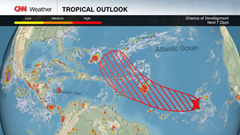Bão nhiệt đới mới có thể hình thành ở Đại Tây Dương vào tuần này