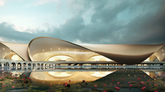 Quy mô hoành tráng vượt sức tưởng tượng tại siêu sân bay mới của Ấn Độ 