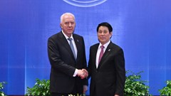 Chủ tịch nước Lương Cường tiếp Tổng Công tố Liên bang Nga A.V. Gutsan
